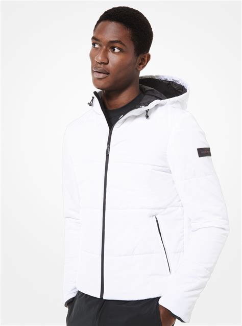 michael kors white jacket men's|Michael Kors men's winter jacket.